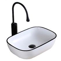 Cuba Deend De Cerâmica Rettangolo Linea P/ Banheiro 46x32cm Cuba Deend De Cerâmica Rettangolo Linea P/ Banheiro 46x32cm