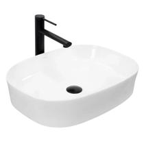 Cuba Deend De Cerâmica Rettangolo Para Banheiro 46x32 cm Cuba Deend De Cerâmica Rettangolo Para Banheiro 46x32 cm