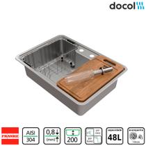 Cuba Docol Massima com Acessorios 64x44cm Sob/Emb Cuba Docol Massima com Acessorios 64x44cm Sob/Emb