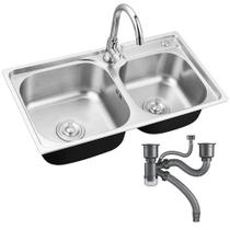 Cuba Dupla Cozinha Gourmet Aço Inox Luxo Completa