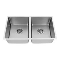 Cuba Dupla Cozinha Gourmet Inox Escovado 75X44Cm Prof 20Cm