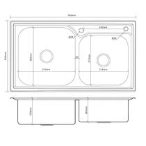 Cuba Dupla Cozinha Gourmet Inox Luxo Com Acessórios Brinovar Cuba Dupla Cozinha Gourmet Inox Luxo Com Acessórios Brinovar