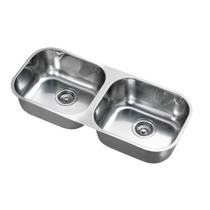 Cuba Dupla de Embutir 83,5x34,5x18 Inox Alto Brilho Spice Docol Aço Inox