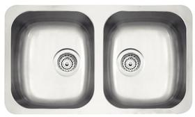Cuba Dupla Isis Plus em Aço Inox Acetinado 72x40 cm Tramontina