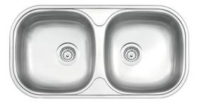 Cuba Dupla Retangular Hor Inox 78x40x14,5 ES Cuba Dupla Retangular Hor Inox 78x40x14,5 ES