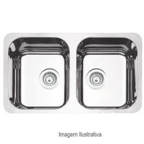 Cuba Dupla Retangular Isis Plus 2C Tramontina 94033/202 Cuba Dupla Retangular Isis Plus 2C Tramontina 94033/202