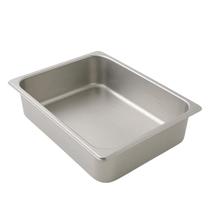 Cuba em Aço Inox Gastronômica 1/2 Para Servir Buffets Rechauds Self Service Restaurantes - Ke Home