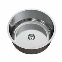Cuba Em Aço Inox Redonda 37 Cm Sem Válvula Premium Ghelplus Cuba Em Aço Inox Redonda 37 Cm Sem Válvula Premium Ghelplus