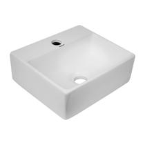 Cuba em Louça Retangular De Apoio Sobrepor Banheiro Lavabo Cuba em Louça Retangular De Apoio Sobrepor Banheiro Lavabo