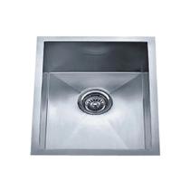 Cuba Embutir Aço Inox Baikal c/Válvula 4,5 46x46 Fosco - Dax - DAX-0011-BK-ST - Unitário