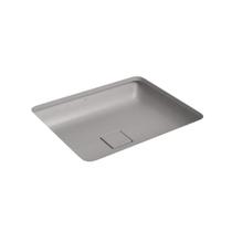 Cuba Embutir Banheiro Retangular 50cm Slim Soft Antracite De Cuba Embutir Banheiro Retangular 50cm Slim Soft Antracite De