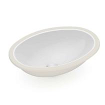 Cuba Embutir Oval 495x330mm SMSL Branco Celite Cuba Embutir Oval 495x330mm SMSL Branco Celite