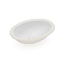 Cuba Embutir Oval 49x32cm Branco - Celite Cuba Embutir Oval 49x32cm Branco - Celite