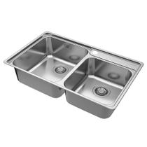 CUBA FRANKE DUPLA DE SOBREPOR BELL BCX 620-42-35 86x48 14916