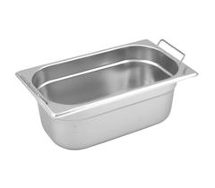 Cuba Gastronômica Em Inox GN 1/4x150 mm 3,6 Litros Original ZAHAV COM ALÇA