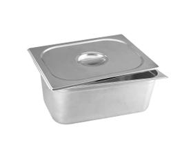 Cuba Gastronômica Gn 1/1x150mm 530x325mm Inox E0,7 Com Tampa Cuba Gastronômica Gn 1/1x150mm 530x325mm Inox E0,7 Com Tampa