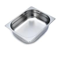 Cuba Gastronômica GN 1/2 100mm Vaccarin - Aço Inox e Modelo Europeu Cuba Gastronômica GN 1/2 100mm Vaccarin - Aço Inox e Modelo Europeu