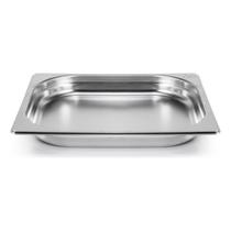 Cuba Gastronômica GN 1/2 40mm Aço Inox Profissional 2,43 Litros Gourmet Mix Ideal para Buffets, SelfService e Cozinhas Industriais