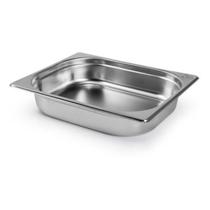 Cuba Gastronômica GN 1/2 65mm Aço Inox Profissional 4,21 Litros Gourmet MIx Ideal para Buffets, SelfService e Cozinhas Industriais
