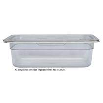 Cuba Gastronômica GN 1/3 Profundidade 100 mm em Policarbonato 3,6 Litros Jolly Cuba Gastronômica GN 1/3 Profundidade 100 mm em Policarbonato 3,6 Litros Jolly