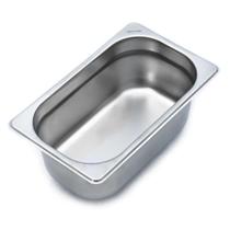 Cuba Gastronomica Gn 1/4 10Cm Inox Para Carro Buffet - Vaccarin