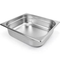 Cuba Gastronômica Inox 2/3 100mm Restaurante 8,86l Buffet 32,4x35,4cm