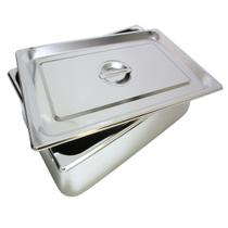 Cuba Gastronomica Inox com tampa 1/1x150 Gn Buffet Cozinha - JMA-INOX