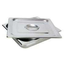 Cuba Gastronomica Inox Com Tampa 1/2x65 Gn Buffet Cozinha