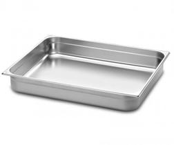 Cuba Gastronomica Inox GN 1/1 x 100mm (530x325mm) - Brasinox