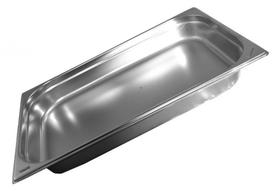 Cuba Gastronômica Inox GN 1/1 x 65mm com tampa Brasinox