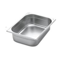 Cuba Gastronomica Inox GN 1/2 x 100mm com tampa Brasinox Cuba Gastronomica Inox GN 1/2 x 100mm com tampa Brasinox