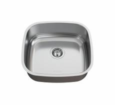 Cuba Ghelplus Inox N5 36X33,5X14CM Polida - Furo 3.1/2 10.02.54131