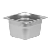 Cuba Gn 1/6 10cm Aço Inox 201 Sem Tampa Buffet Resturante 2l