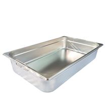 CUBA GN GASTRONÔMICA INOX 1/1 100MM COM ALÇA 32,5x10x53CM 12L
