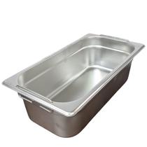 CUBA GN GASTRONÔMICA INOX 1/3 100MM COM ALÇA 17,8x10x32,5CM 4L CUBA GN GASTRONÔMICA INOX 1/3 100MM COM ALÇA 17,8x10x32,5CM 4L