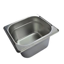 CUBA GN GASTRONÔMICA INOX 1/6 100MM COM ALÇA 16,3x10x17,6CM 1,5L CUBA GN GASTRONÔMICA INOX 1/6 100MM COM ALÇA 16,3x10x17,6CM 1,5L