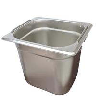 CUBA GN GASTRONÔMICA INOX 1/6 150MM COM ALÇA 2,5L 16,3x15x17,6CM CUBA GN GASTRONÔMICA INOX 1/6 150MM COM ALÇA 2,5L 16,3x15x17,6CM