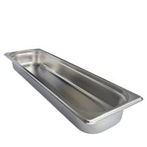 CUBA GN GASTRONÔMICA INOX 2/4 65MM SEM ALÇA 16,3x6,5x53,2CM 4L MOD EUROPEU