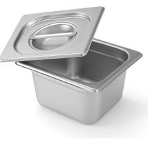 Cuba Gn Inox Gastronômica 1 6 X 100 Rechaud Buffet Sem Alça Cuba Gn Inox Gastronômica 1 6 X 100 Rechaud Buffet Sem Alça