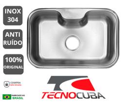 Cuba gourmet 60X40X20 (INOX 304) - ESCOVADA - TECNOCUBA