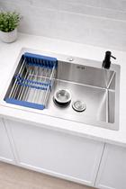 Cuba Gourmet 60x45cm Aço Inox 304 C/Acessórios Completa Pia Cozinha