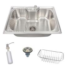 Cuba Gourmet Aço Inox 304 Com Acessórios 60x42cm Cozinha Pia