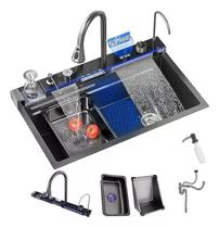 Cuba Gourmet Cascata Lavador De Copos e Acessórios Black 75x46x22 Cuba Gourmet Cascata Lavador De Copos e Acessórios Black 75x46x22