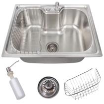 Cuba Gourmet Cozinha Aço Inox Com Acessórios 60x42cm Zentra Imports
