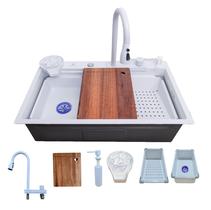 Cuba Gourmet Cozinha Torneira Cascata Lavador Copos Branca Cuba Gourmet Cozinha Torneira Cascata Lavador Copos Branca