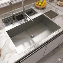 Cuba Gourmet em Aço AISI 304 Design Moderno e Sofisticação para Sua Cozinha Cuba Gourmet em Aço AISI 304 Design Moderno e Sofisticação para Sua Cozinha