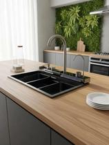 Cuba Gourmet Moderna Nano Black Com Acessórios Cuba Gourmet Moderna Nano Black Com Acessórios