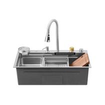 Cuba Gourmet Para Cozinha Com Acessórios Workstation E Torneira Maranguá pingoo.casa - Prata Cuba Gourmet Para Cozinha Com Acessórios Workstation E Torneira Maranguá pingoo.casa - Prata