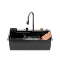 Cuba Gourmet para Cozinha com Acessórios Workstation Maranguá Pingoo.casa - Preto