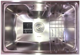 Cuba Gourmet para Pia C/ Acessórios + Faqueiro Leme Tramontina (Pto ou Ver) + Luva Cuba Gourmet para Pia C/ Acessórios + Faqueiro Leme Tramontina (Pto ou Ver) + Luva